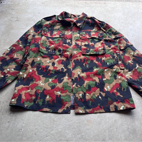 Swiss Army M83 Alpenflage Field Military Jacket - Picture 2 of 3